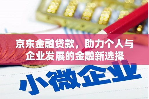宁安京东金融贷款，助力个人与企业发展的金融新选择