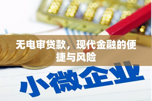 宁安无电审贷款，现代金融的便捷与风险