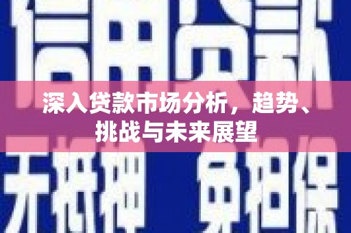 宁安深入贷款市场分析，趋势、挑战与未来展望